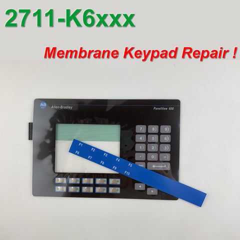 2711-K6C1 touch screen + membrane keypad for Allen-Bradley HMI 2711K6C1, FAST SHIPPING