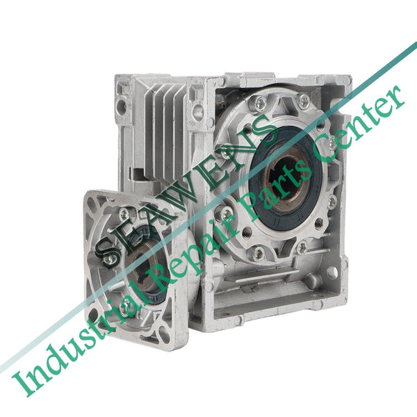 Servo Motor NMRV050 Gearbox Worm Gear Reducer Ratio 5 ：1/100: 1 Input Shaft 11/14/19mm Input Holes 25mm for CNC