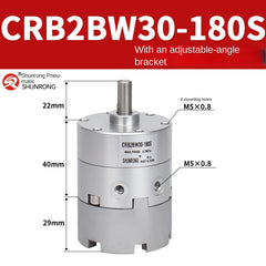 Blade Type Swing Rotary Cylinder CRB1BW50-90S Degree CRB2BW15/20/30/90S/180S/270S