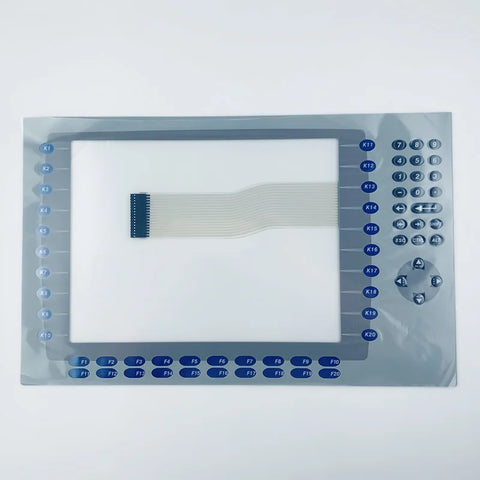 PanelView Plus 1250 2711P-B12C6D1 2711P-B12C6D2 membrane overlay glass keypad for Panel repair,Have in stock