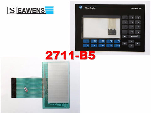 2711-B5A10 touch screen + membrane (2711-B5) keypad for Allen-Bradley HMI 2711B5A10, FAST SHIPPING
