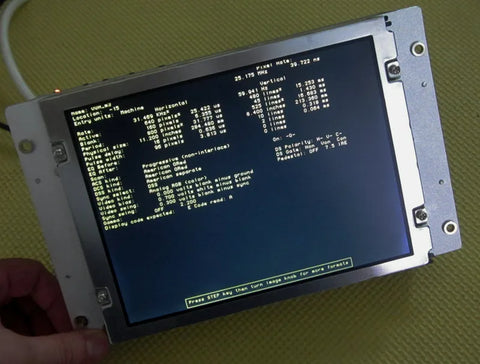 FCUA-CT100 compatible LCD display 9 inch for M500 M520 CNC system CRT monitor