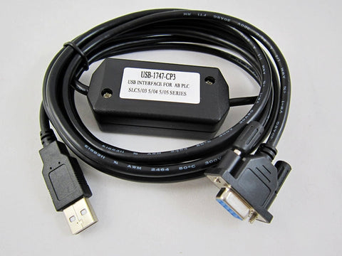 HOT SALES!  USB-1747-CP3:USB adapter for AB SLC 5/03,5/04,5/05 PLC, Fast Shipping