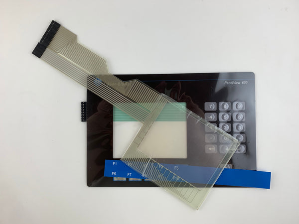 2711-B6C15 touch panel for Allen Bradley 2711-B6 repair,Replacement PanelView Standard 600 touch screen,Fast Shipping