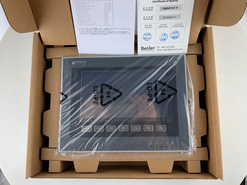 PWS6700T-P : 7.5 inch HITECH HMI PWS6700T-P update to PWS6710T-P Touch Screen panel Human Machine Interface ,Fast shipping
