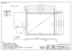 In stock! Brand new original AMT9537 91-09537-000 Taiwan AMT4 line touch screen 10.4 inch