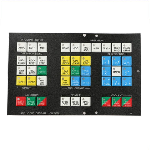 New FANUC A98L-0001-0032 #B button film