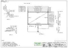 In stock! Brand new original AMT9558 91-09558-000 Taiwan AMT4 line touch screen 10.2 inch