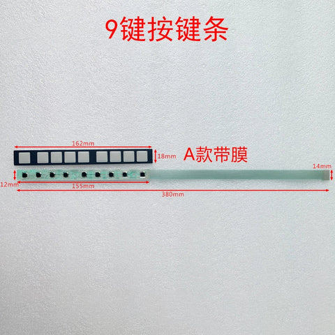 New 31i button display button A04B-0099-B303 9 key strip