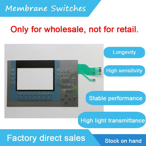 KP700 6AV2124-1GC01-0AX0 Membrane Keypad for Siemens SIMATIC HMI Comfort Panel