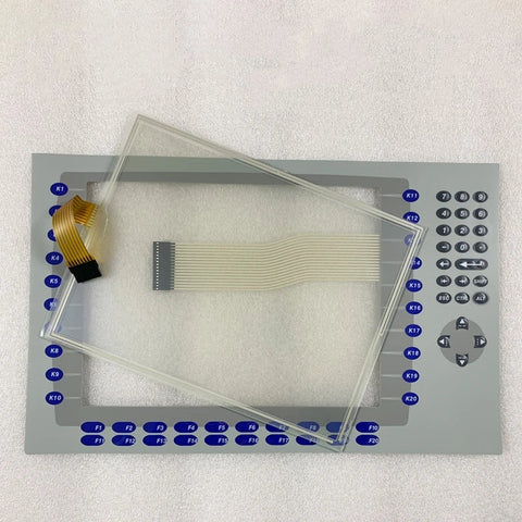 New Replacement Compatible Touch panel Touch Membrane Keypad For PanelView Plus 1250 2711P-B12C4D8
