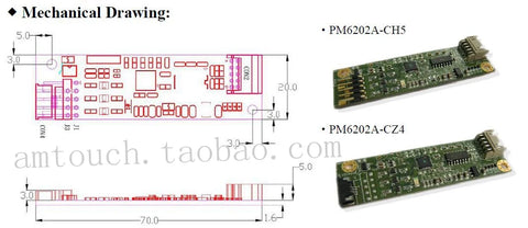 In stock! Brand new original PM6202A-CH5 PM6202A-CZ4 industrial grade resistive touch screen controller