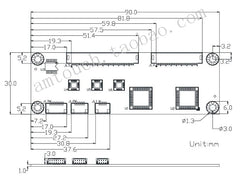 New Original PM1410 AMT Capacitive Touch Screen Controller, PenMount PM1410-L1