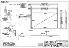 In stock! Brand new original AMT9545 91-09545-00B Taiwan AMT4 line touch screen 7 inch