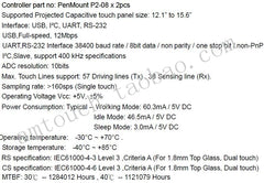 New Original PM1410 AMT Capacitive Touch Screen Controller, PenMount PM1410-L1