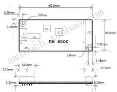 In stock! Brand new original PM6500 USB serial touch screen controller, 4,5,8-wire touch screen control