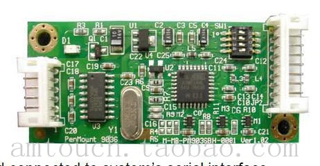 In stock! New original PM9036 RS-232 touchscreen controller, 4,5,8-wire touchscreen control