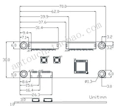 New Original PM1310 AMT Capacitive Touch Screen Controller, PenMount PM1310-L1