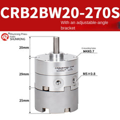 Blade Type Swing Rotary Cylinder CRB1BW50-90S Degree CRB2BW15/20/30/90S/180S/270S