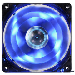 DC 12V 120mm 4 LED Noiseless PC Computer Case Cooling Cooler Fan 1300RPM(blue)