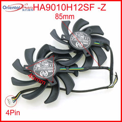 Free Shipping HA9010H12SF-Z 12V 0.57A 85mm 40*40*40mm 4Wire 4Pin For Dataland Graphics Card Cooling Fan