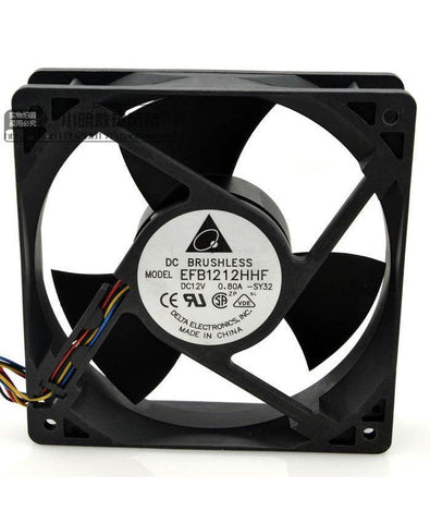 Original DELTA EFB1212HHF 12V 0.80A 12CM 12038 fans