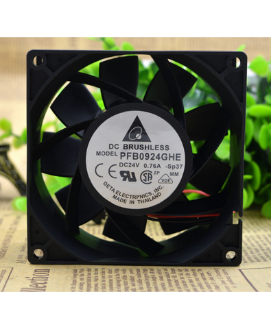 Original DELTA PFB0924GHE 24V 0.76A 9CM fan