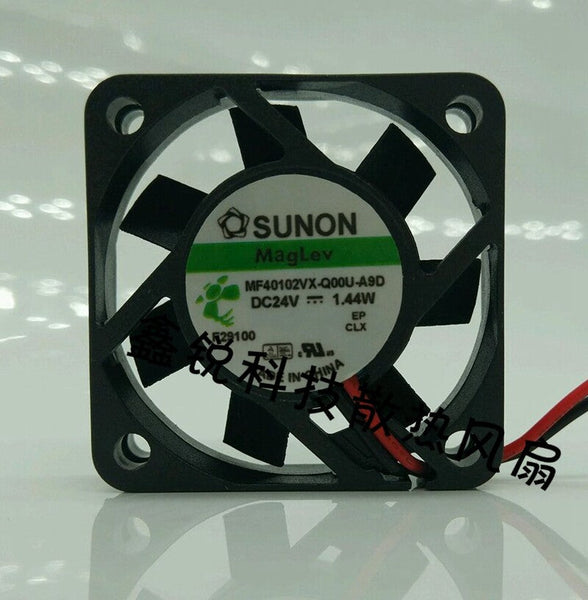 1pc MF40102VX-Q00U-A9D Silent fan 24V 1.44W 2wire 40*10mm