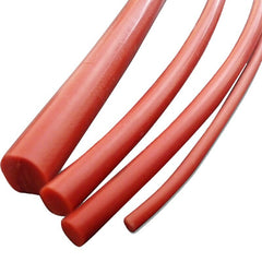 Dia 1-10mm RED Silicone Rubber Rod Silicon Cord Silicone Bar 10meters