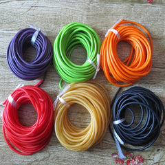 2M ID 2mm OD 5mm Slingshot Rubber Band Tube Elastic Hunting Catapult Slingshot