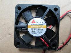 Y.S.TECH FD125010LB 5010 0.09A 12V 2 wire speed fan CPU fan