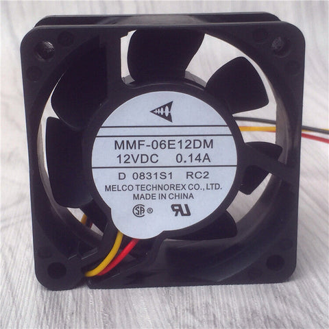 MMF-06E12DM 6015 6CM 12V 0.14A 3pin