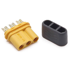 MR30 Male Female Connector Plug With Sheath 18AWG Wire Long 10CM for MOTO Motor