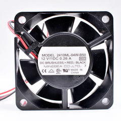 for NMB 2410ML-04W-B50 6cm 6025 60x60x25mm DC12V 0.26A CPU power cooling fan