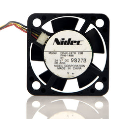 NIDEC D04X-24TH 25B Copier cooling fan DC24V 0.08A 40*40*10mm 3pin