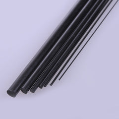 Carbon Fiber Round Bar Rod Dia.0.5mm 0.8mm 1mm 1.5mm 3mm 4mm X 200/400mm Length