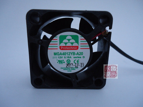 MAGIC MGA4012YB-A20 4020 40*40*20MM 12V 0.16A 2 line double cooling fan