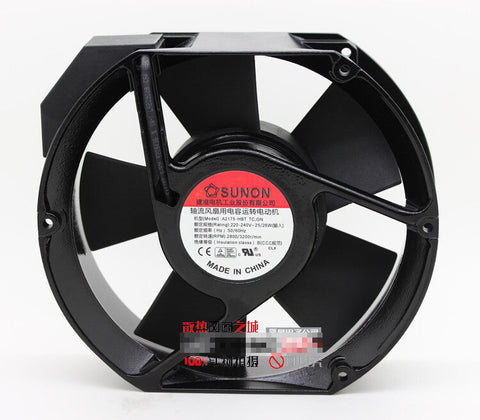 SUNON A2175-HBT 17251 220V 25W Capacitive High Temperature Cooling Fan