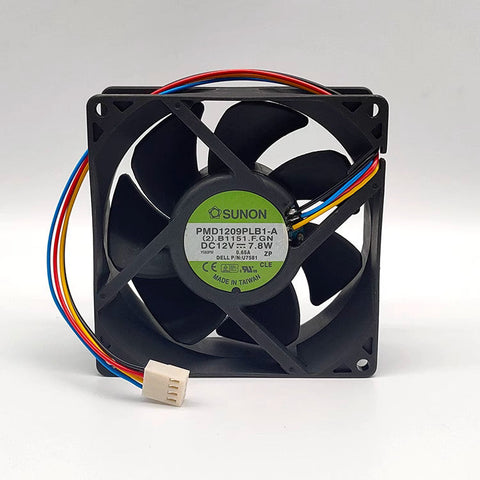 1 PCS SUNON Fan PMD1209PLB1-A DC12V 7.8W 9032 9CM 4 pin cooling fan