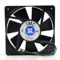 JMC 1225-12HS HAPW DC 12V 0.55A 12CM 120x120x25mm 4-wires PWM cooling fan