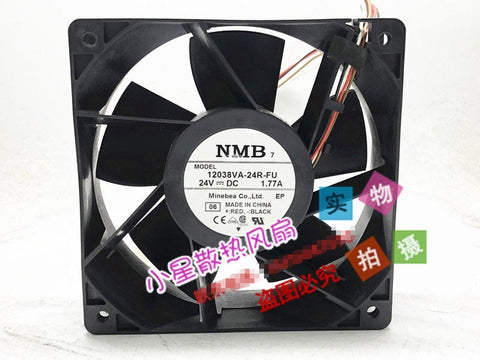 NMB 12CM 12038VA-24R-FU 24V 1.77A 4-wire inverter cooling fan