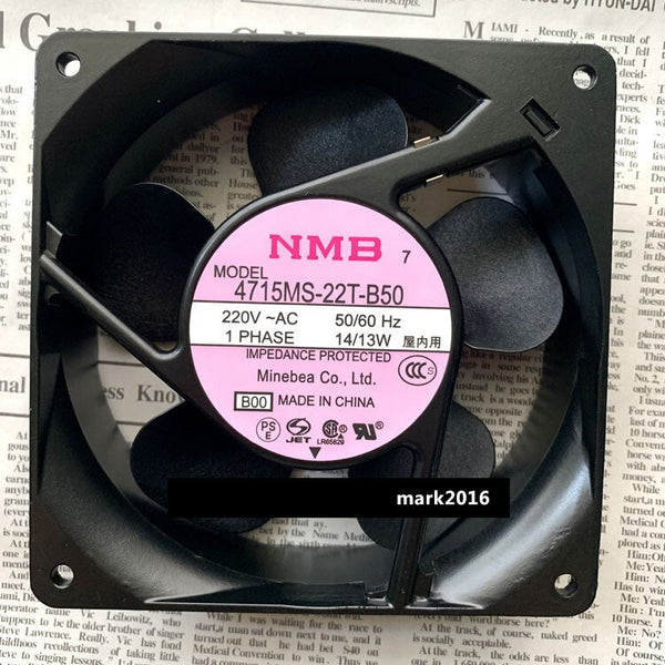 NMB 4715MS-22T-B50 Fan 120*120*38mm 220V 14/13W