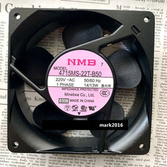 NMB 4715MS-22T-B50 Fan 120*120*38mm 220V 14/13W