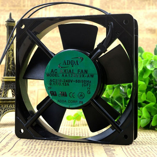 For ADDA AA1252UX-AT/AW 220V 12CM 12025 0.17A Axial Flow Cooling Fan