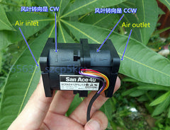 San Ace40 9CRA0412P5J13 Powerful supercharger / server DC Brushless Cooling Fan