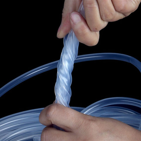 ID 2mm OD 4mm Food Grade Clear Silicone Tubing Beer Milk Hose Pipe Soft Rubber