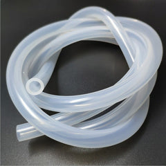ID 2mm OD 4mm Food Grade Clear Silicone Tubing Beer Milk Hose Pipe Soft Rubber