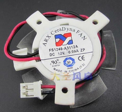 Original 12V 0.09A 26*26*20mm FS1240-A3112A 2 line graphics card fan