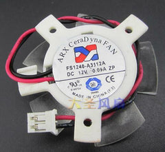 Original 12V 0.09A 26*26*20mm FS1240-A3112A 2 line graphics card fan