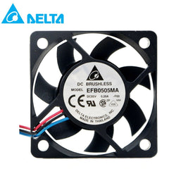 for delta 5CM 5V 0.20A EFB0505MA 5010 50X50X10MM silent fan 3wires